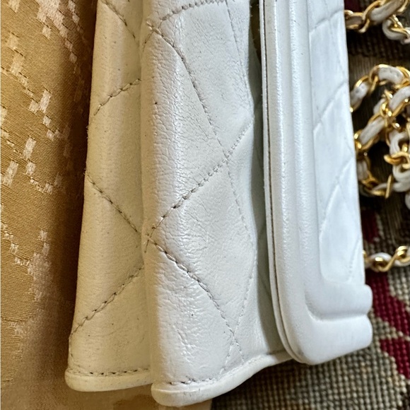 authentic Chanel white purse - Picture 6 of 11